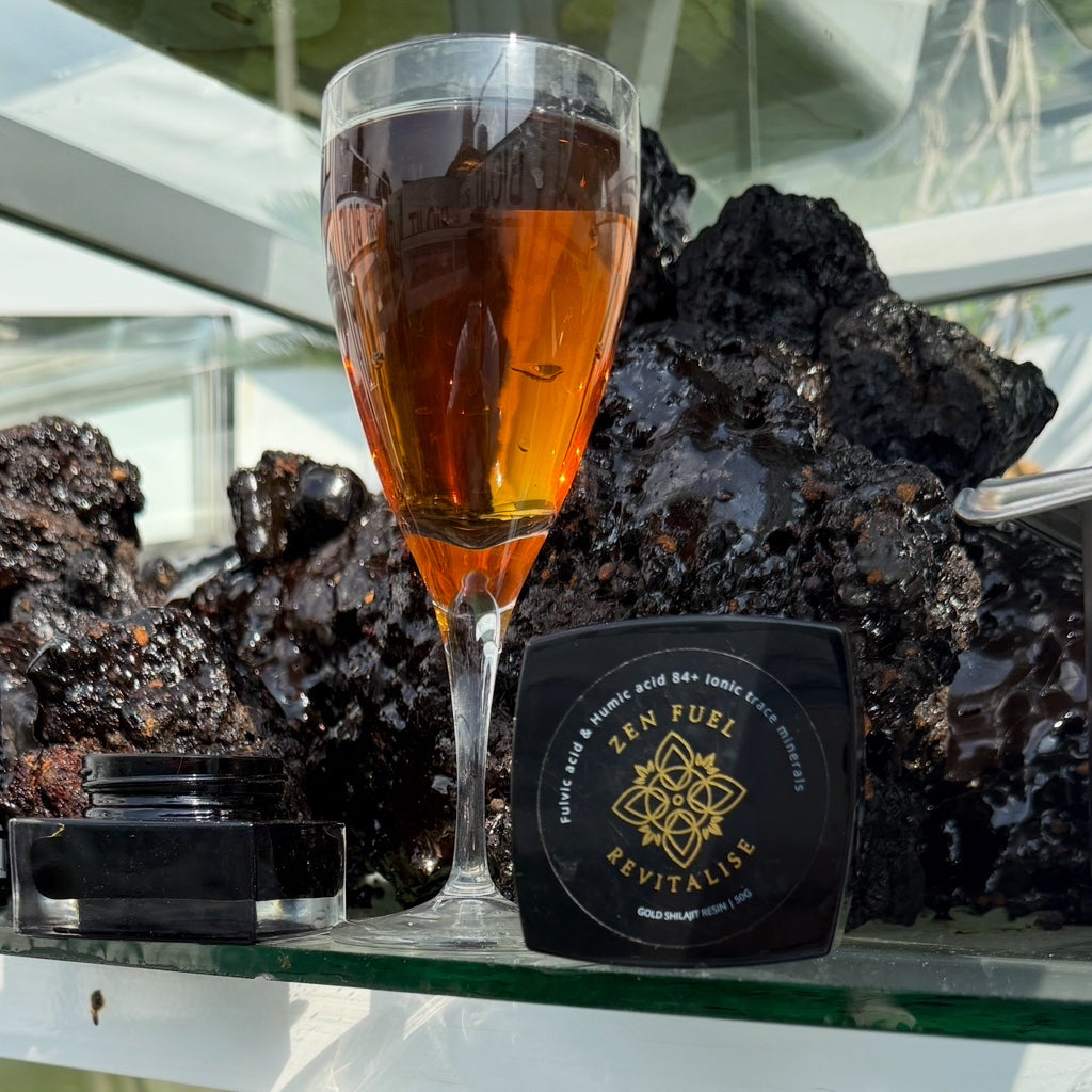 Zenfuel Gold Shilajit Resin 50G | Pure Himalayan Shilajit Australia